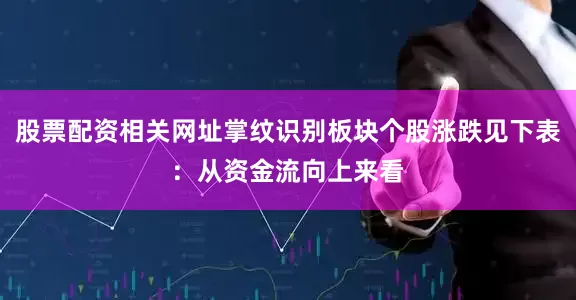 股票配资相关网址掌纹识别板块个股涨跌见下表：从资金流向上来看