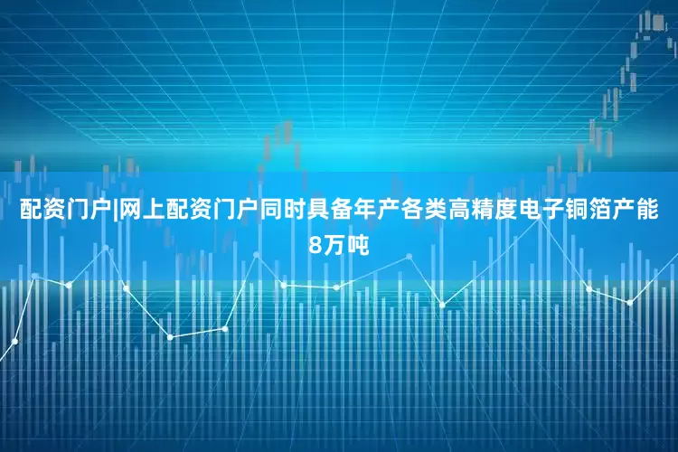 配资门户|网上配资门户同时具备年产各类高精度电子铜箔产能8万吨